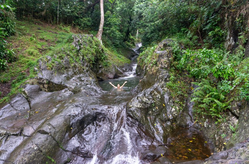 Waitavala Water Slides, Taveuni Island, Fiji